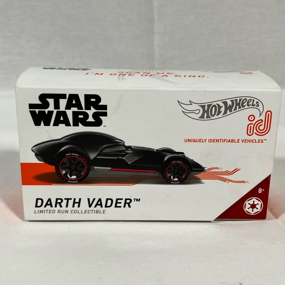 Hot Wheels id Series 1 - STAR WARS DARTH VADER - Limited Edition Factory Sealed.